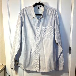 Men's RVCA Checkered button up 2XL